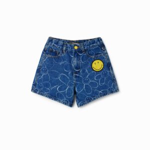 Jeansshorts met Smiley Originals ® - BLUE - 7/8