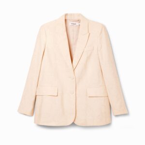 Recht jack bloemen - WHITE - S