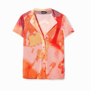 Tulen resort shirt - ORANGE - S