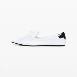 Maitrepierre leren ballerina - WHITE - 41