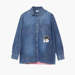Denim overhemd Mickey Mouse - BLUE - M