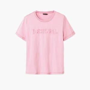 Glanzend T-shirt Desigual - RED - L