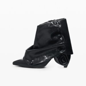 Enkellaars met flap - BLACK - 38