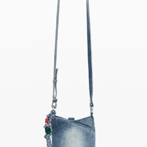 Mobieletelefoonhouder met bedeltjes - BLUE - U