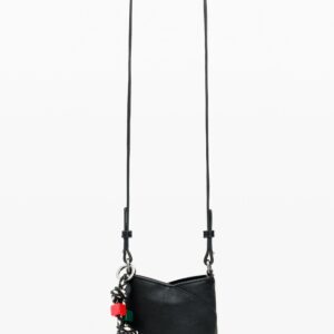 mobielhouder met charms - BLACK - U
