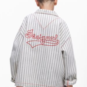 Gestreept poloshirt - WHITE - 3/4