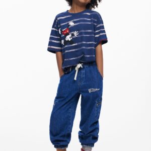 spijkerbroek met ritsen - BLUE - 11/12