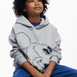 denim sweatshirt Mickey Mouse™ - WHITE - 13/14