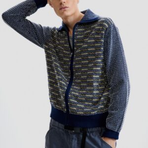 Retrotrui met rits - BLUE - S