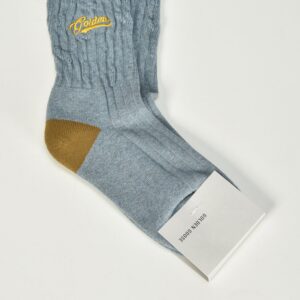 Golden Goose sokken GUP02372.P002206.50983 smoke blue/bistre/hot spot